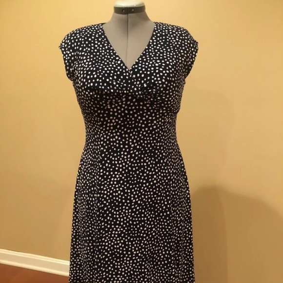 Chaps Knee Length Dress - Picture 1 of 6